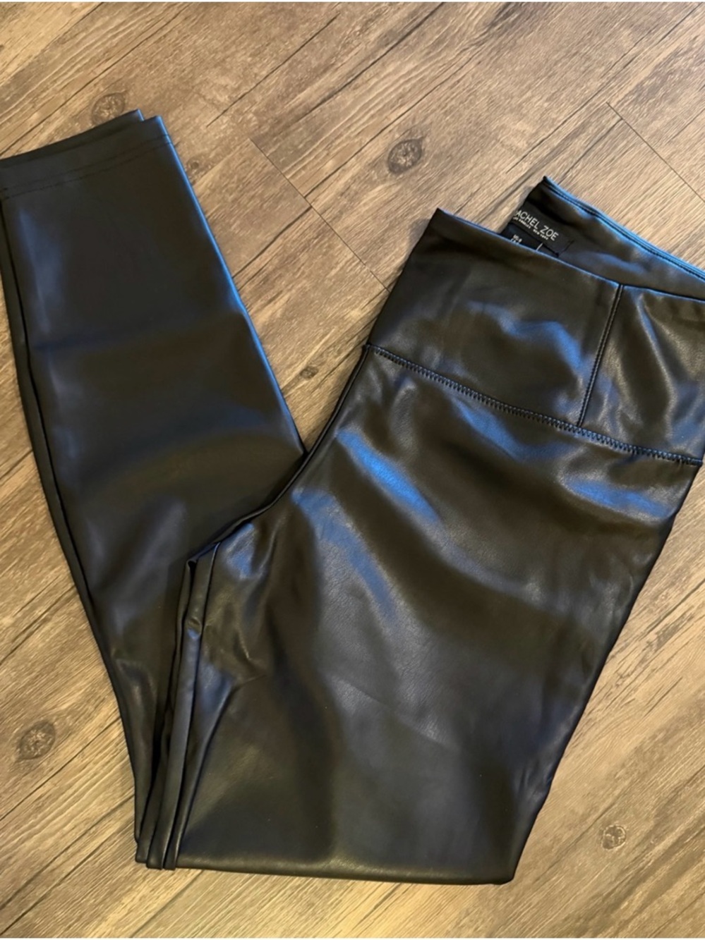 NWOT Rachel Zoe leather legging pants